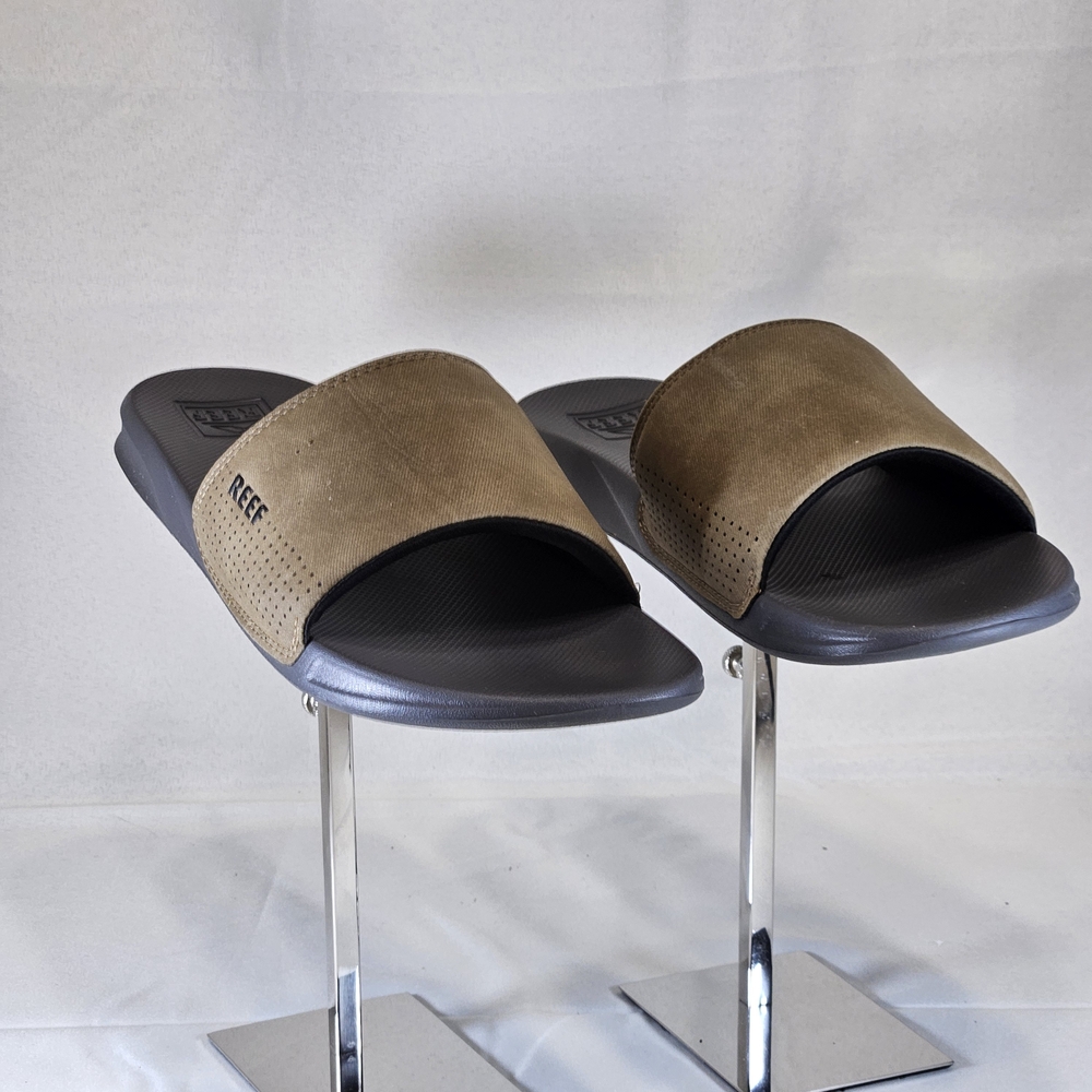 Reef Men's Brown Slide Sandals